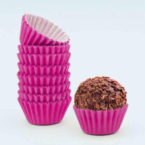 Formas Brigadeiro Rosa Forte